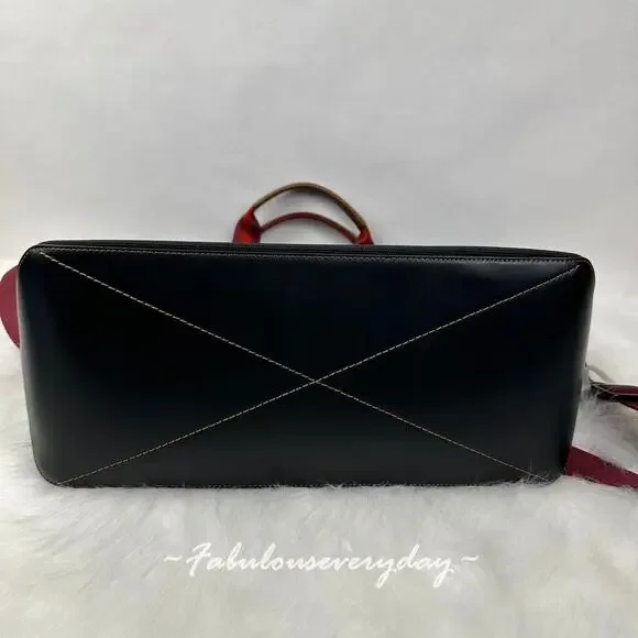 Coach Men's Canvas Tote Bag 38 In Black CJ486 NWT - Picture 10 of 10